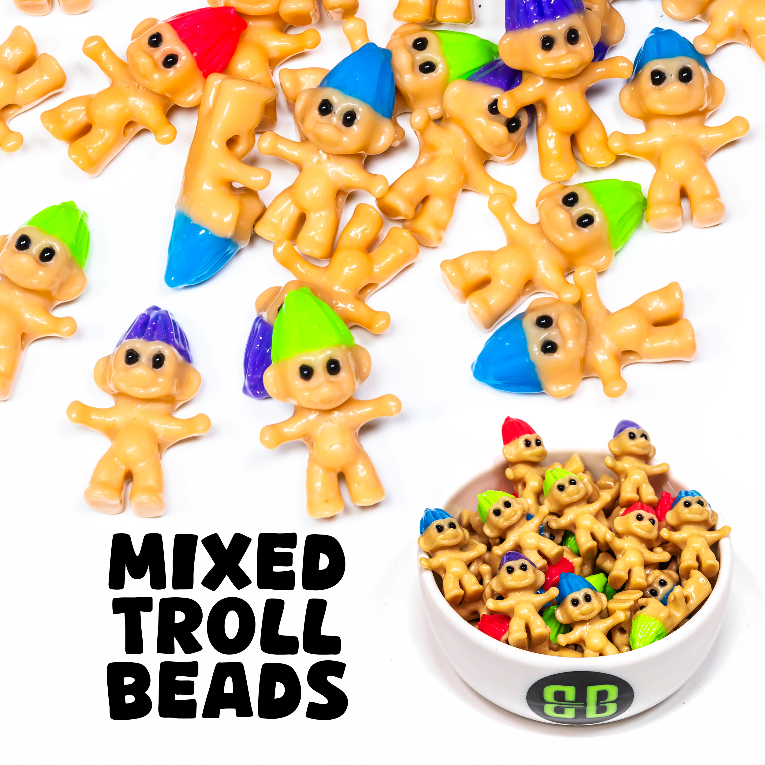 troll beads セット Zingara Official Bead Combo Pack — Bass Head Beads